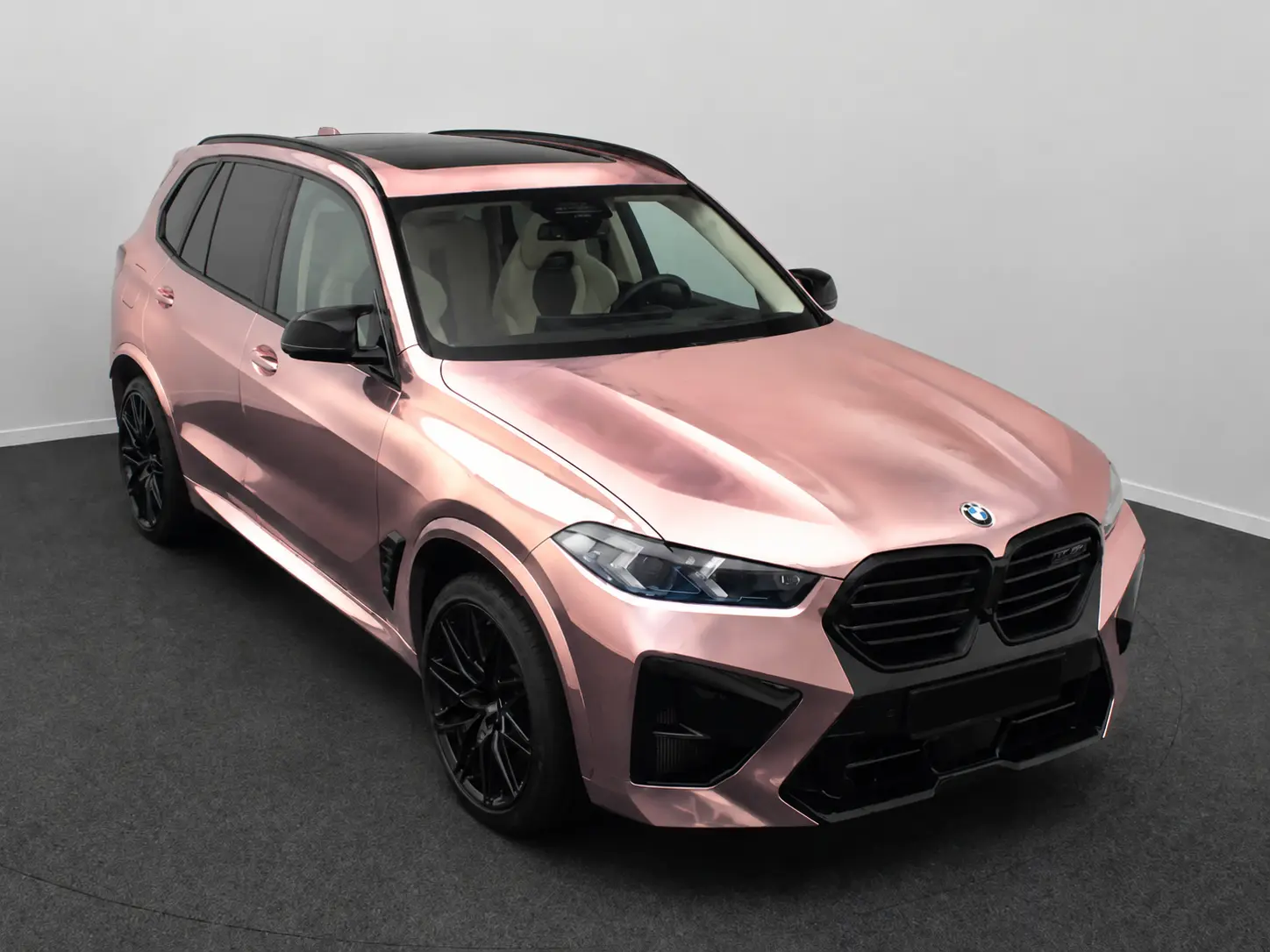 Pink gold Wrap BMW X5 M