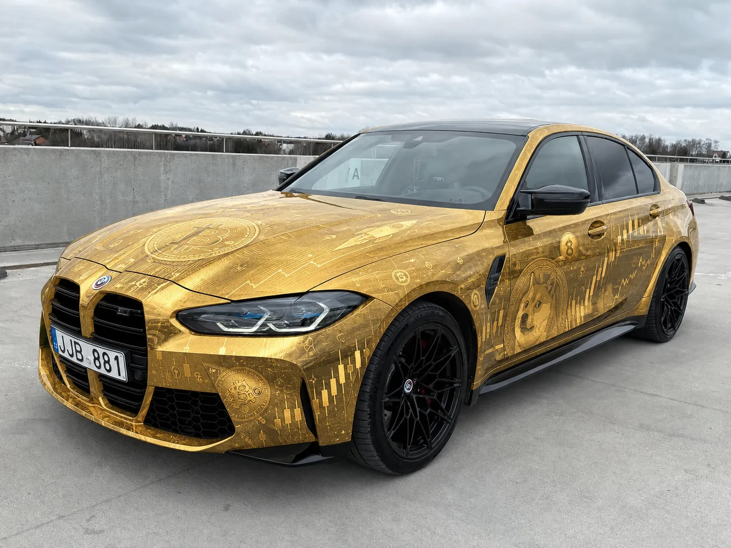 Meme style Wrap BMW M3