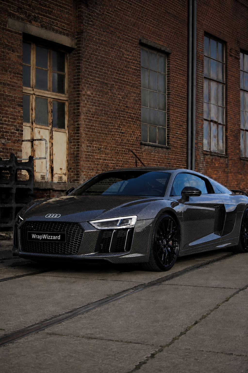 Carbon Fiber Wrap Audi R8