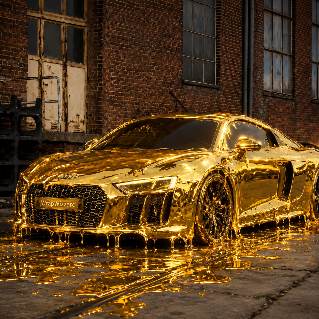 Audi R8 in premium vinyl wrap
