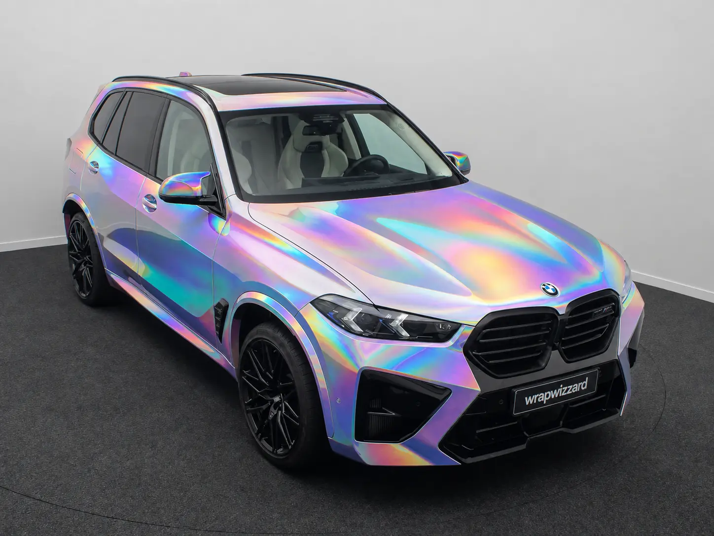 BMW X5 M in premium vinyl wrap