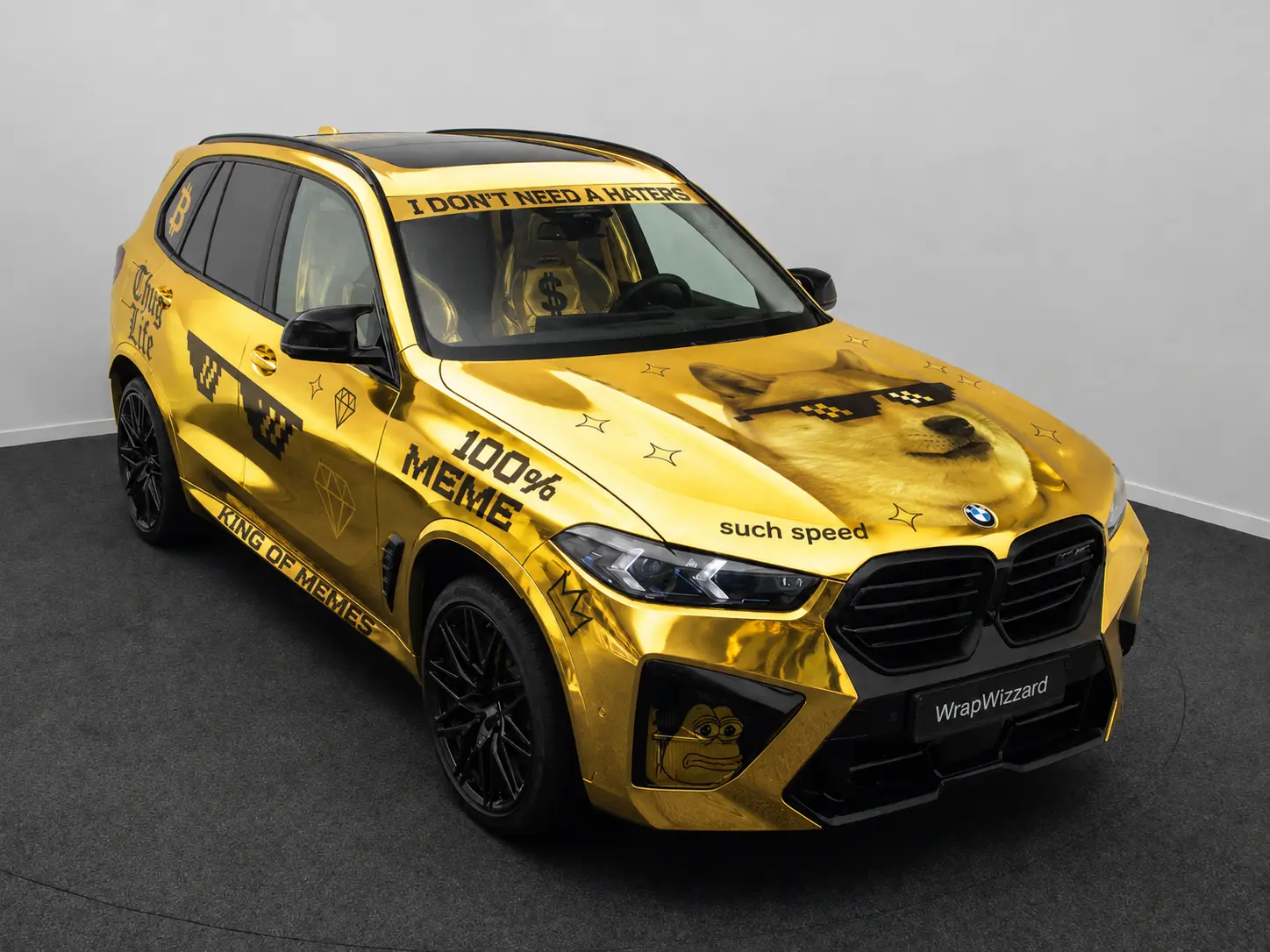 Meme style Wrap BMW X5 M