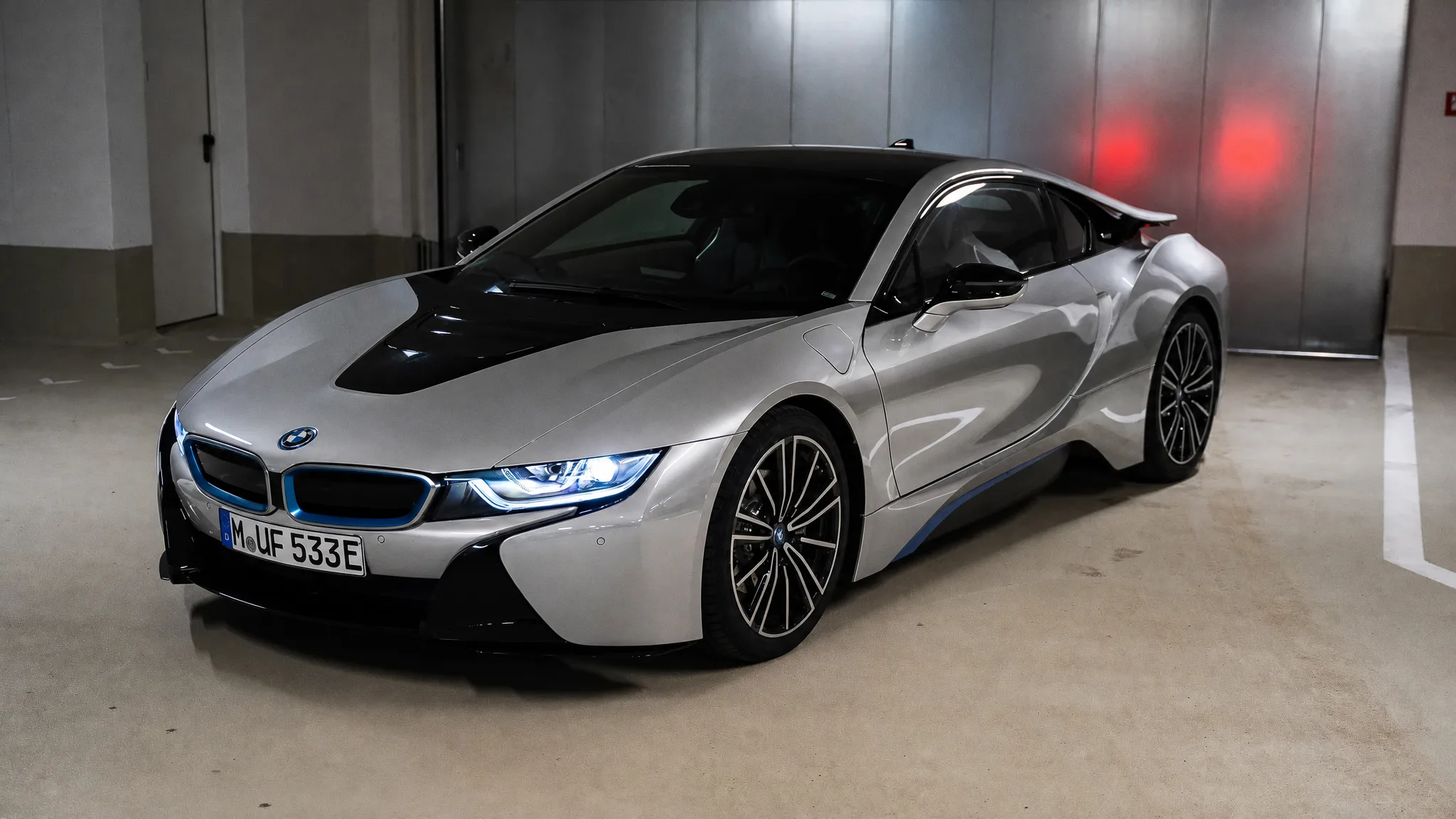 Chrome Silver Wrap BMW i8