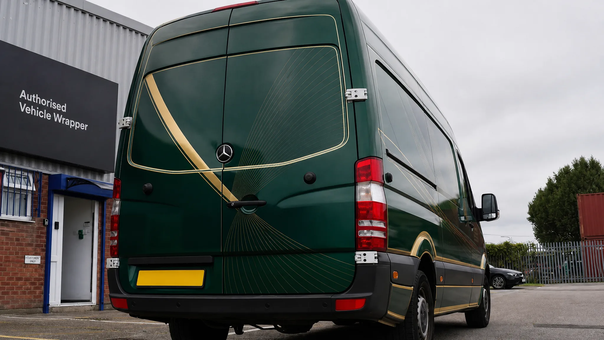 Emerald Green Premium Sprinter Wrap
