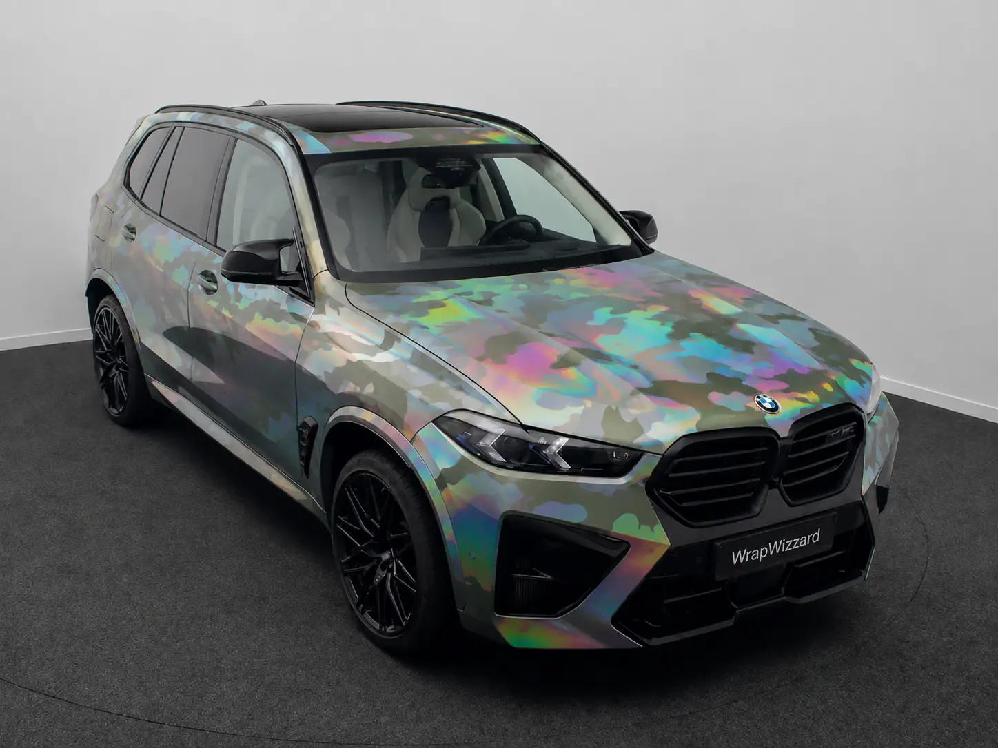 Gloss Blue Wrap BMW X5 M