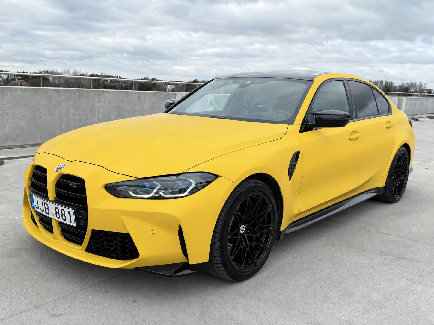 Carbon Fiber Wrap BMW M3