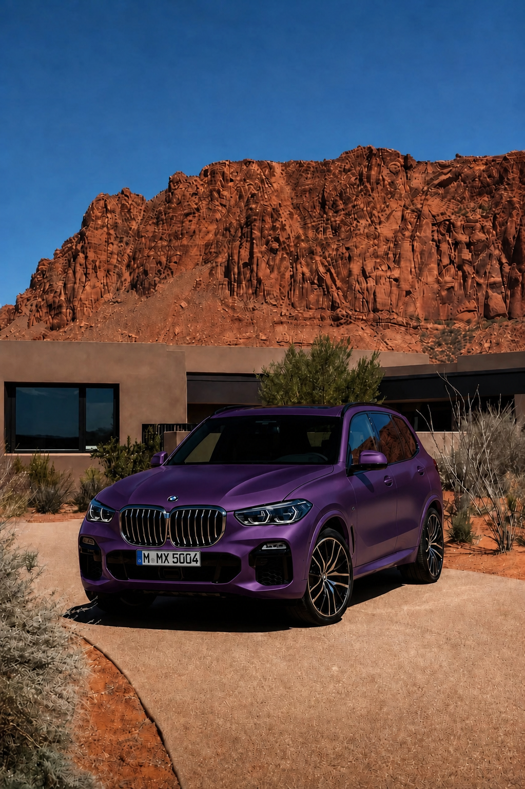 Matte Purple Wrap BMW X5(G05)