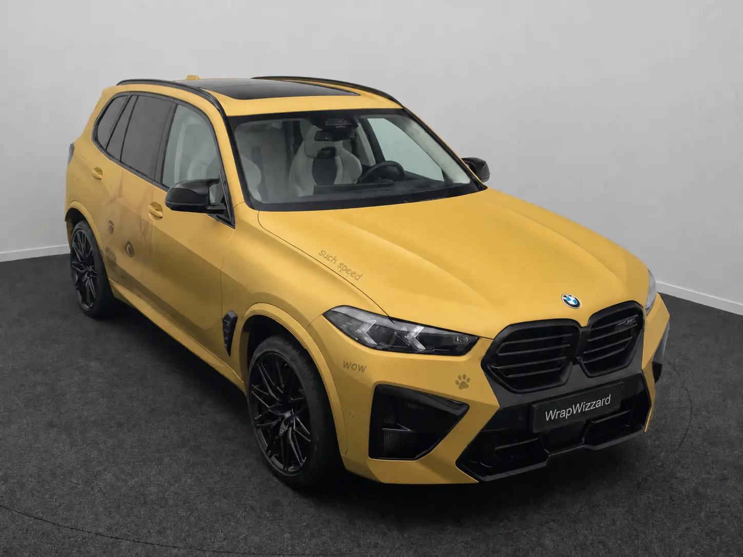 Carbon Fiber Wrap BMW X5 M