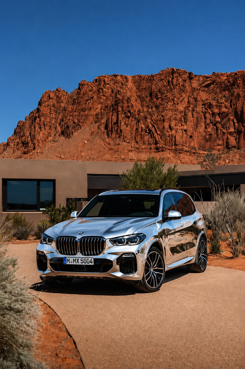 Chrome Silver Wrap BMW X5(G05)