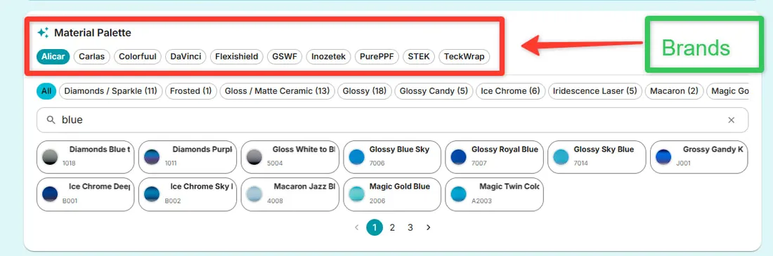 Choose premium film screen