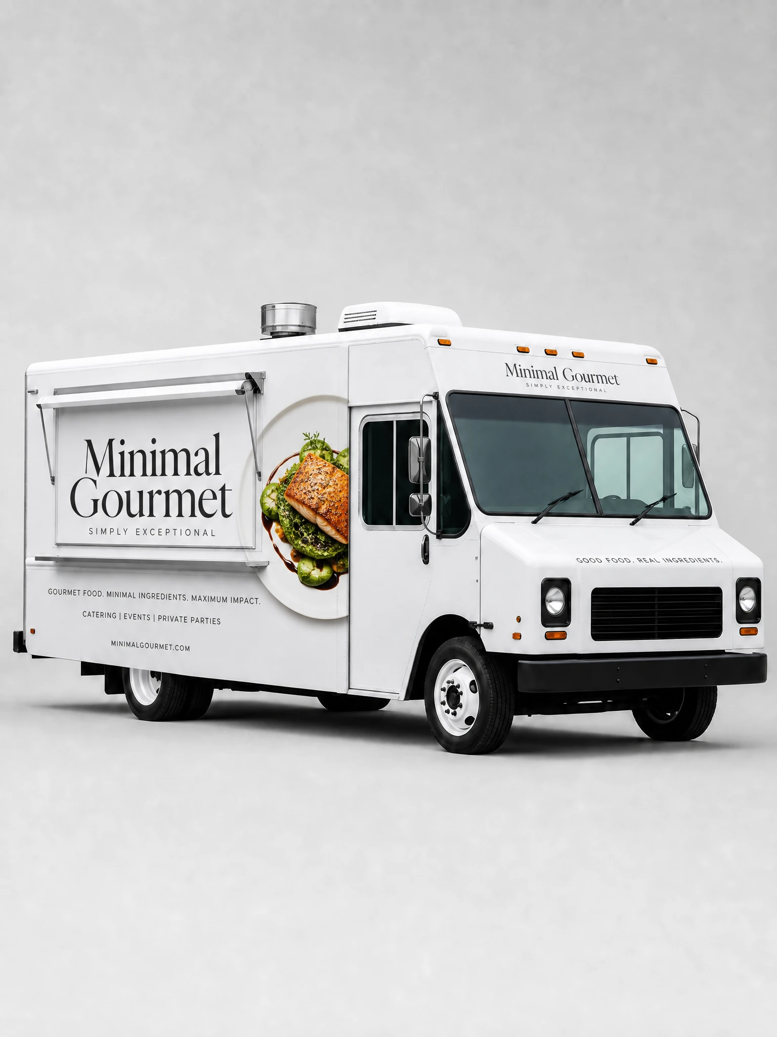 08 minimal gourmet truck wrap