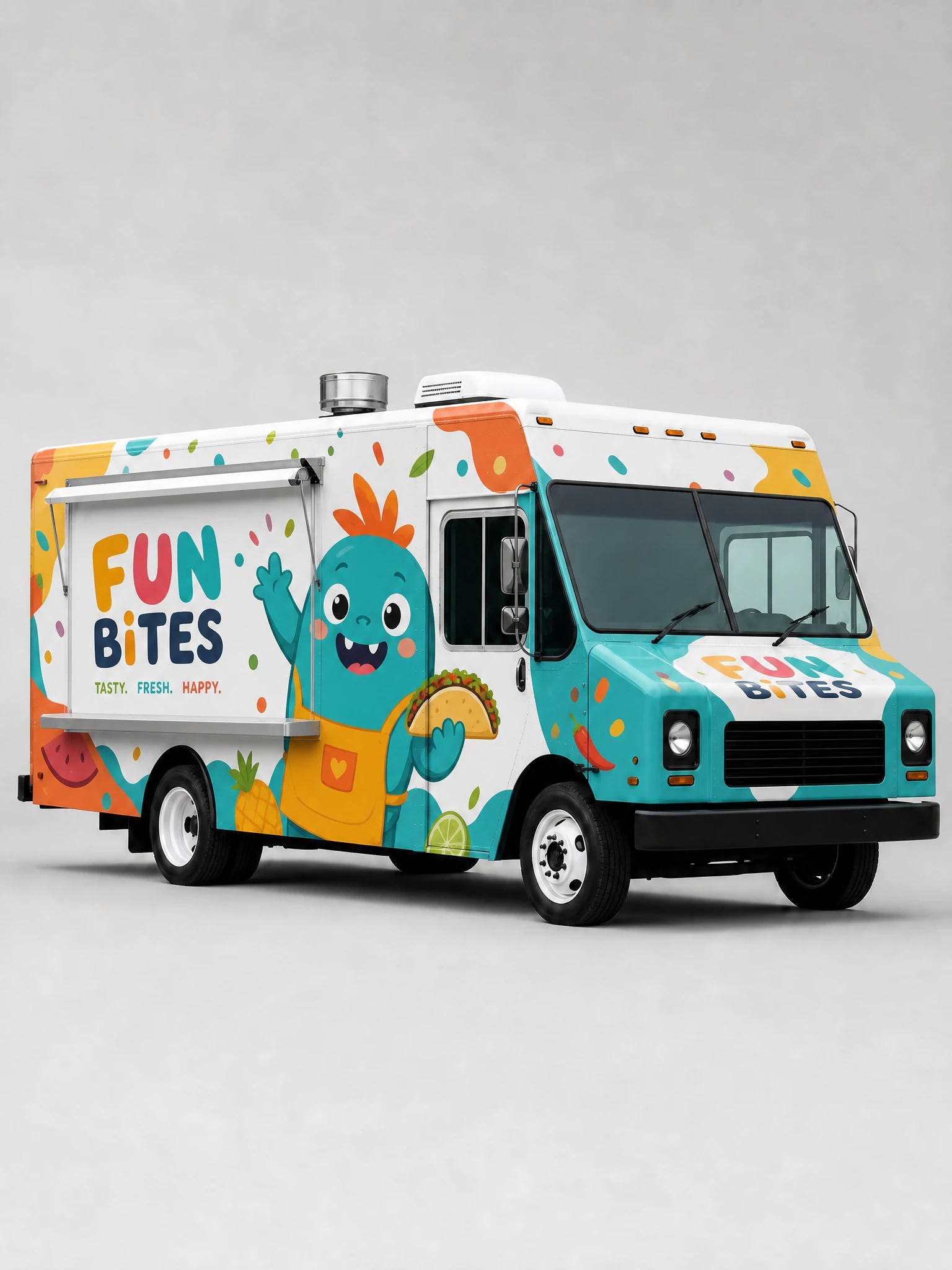 10 fun mascot truck wrap